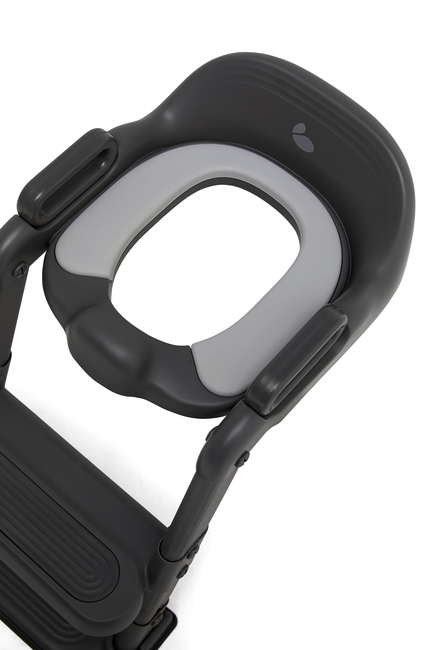Beemoo CARE Assist Toalettsits med Stege, Deep Grey