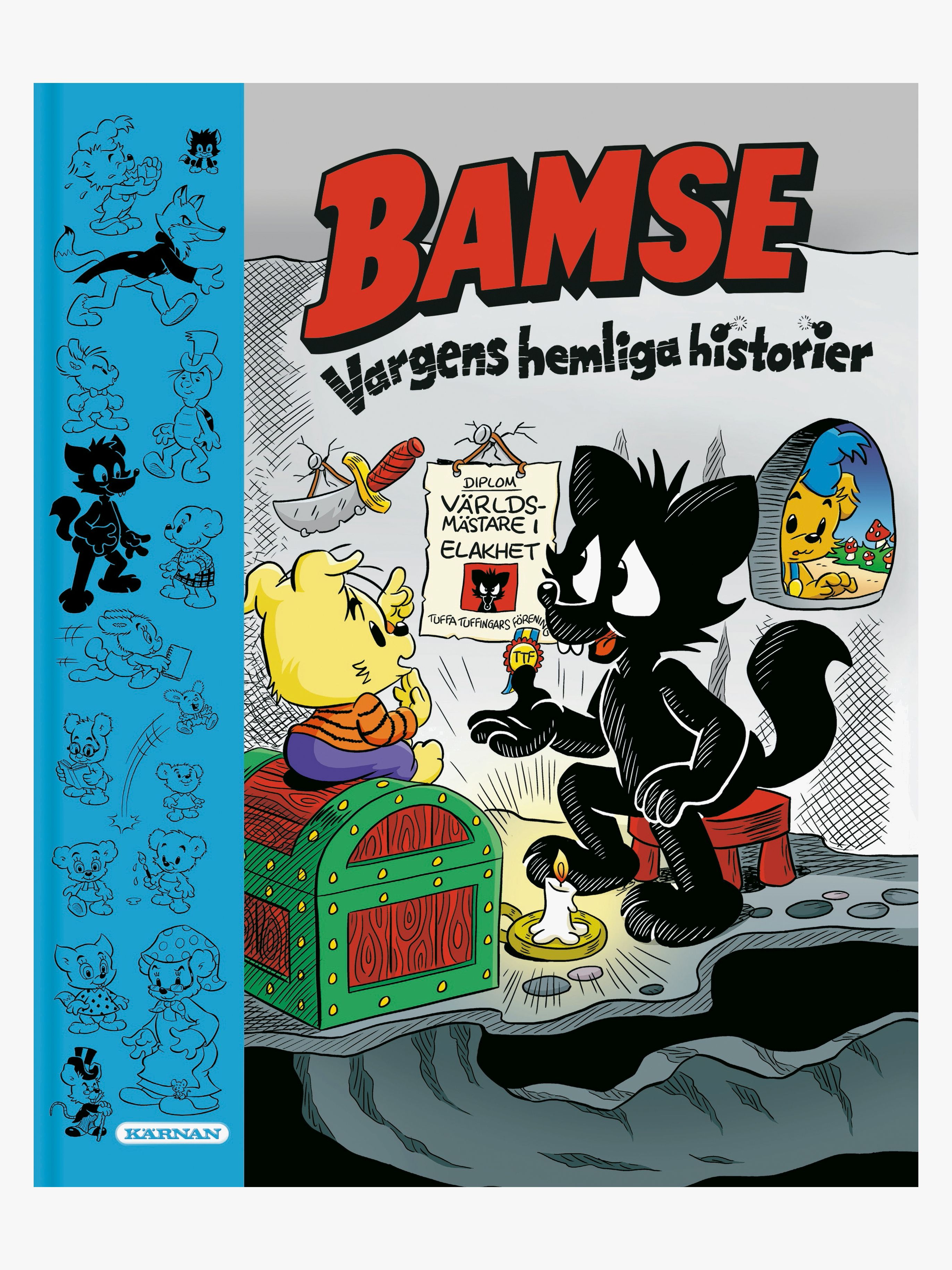Kärnan Bamse Bok Vargens Hemliga Historier