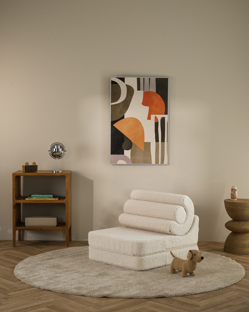 Wigiwama Flipster Stol, Cream White