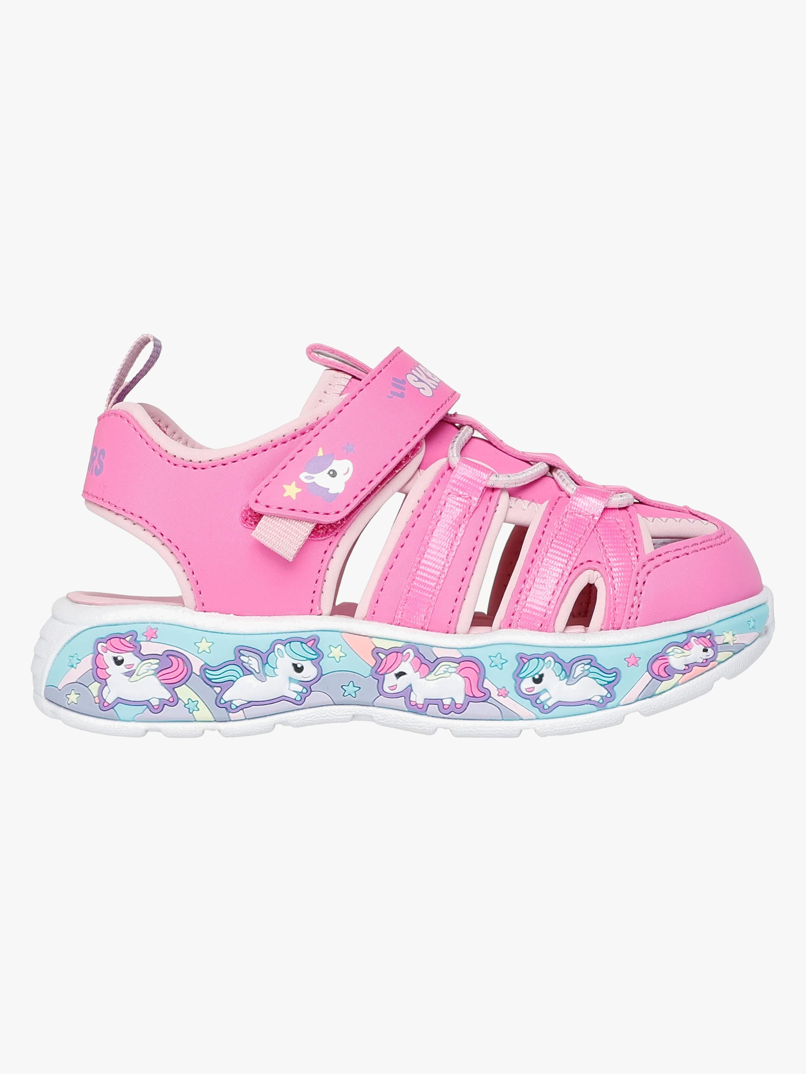 Skechers Play Scene Splash Cute Crew Sandaler, Pink, 24