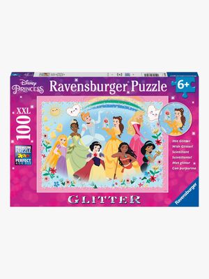 Ravensburger Pussel Disney Princess Stark, Vacker och Modig 100 Bitar