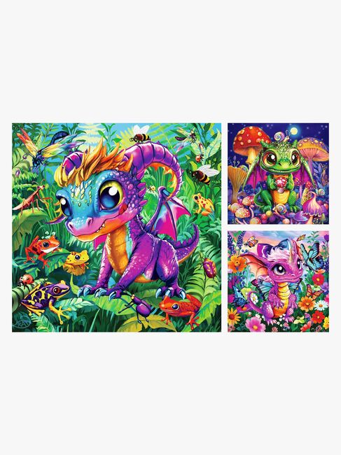 Ravensburger Pussel Baby Garden Dragons 49 Bitar 3-i-1