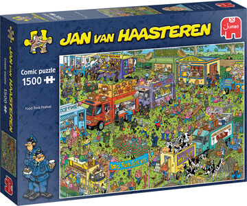 Jumbo Pussel Jan van Haasteren Food Truck Festival 1500 Bitar