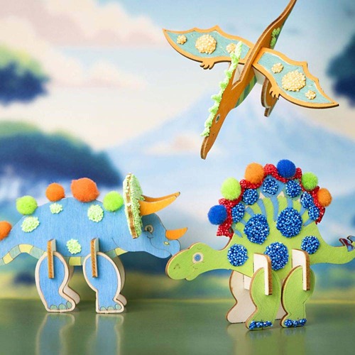Creativ Company Pysselset Dinosaurier Mini