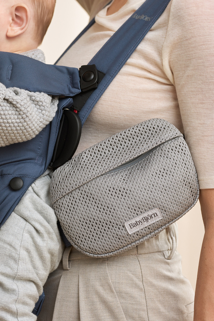 BabyBjörn Förvaringsficka Bärsele Mesh, Grå