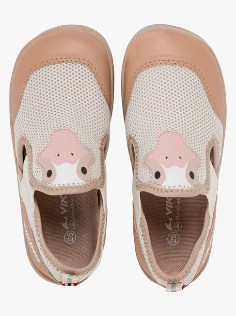 Viking Alv Paw Barefoot Sandaler, Beige