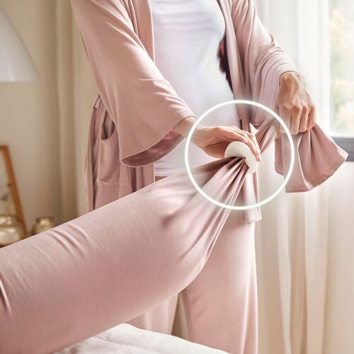 bbhugme Gravid- och Amningskudde, Dusty Pink