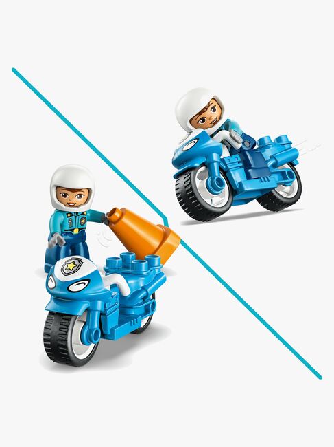 LEGO DUPLO Town 10471 Blå polismotorcykel