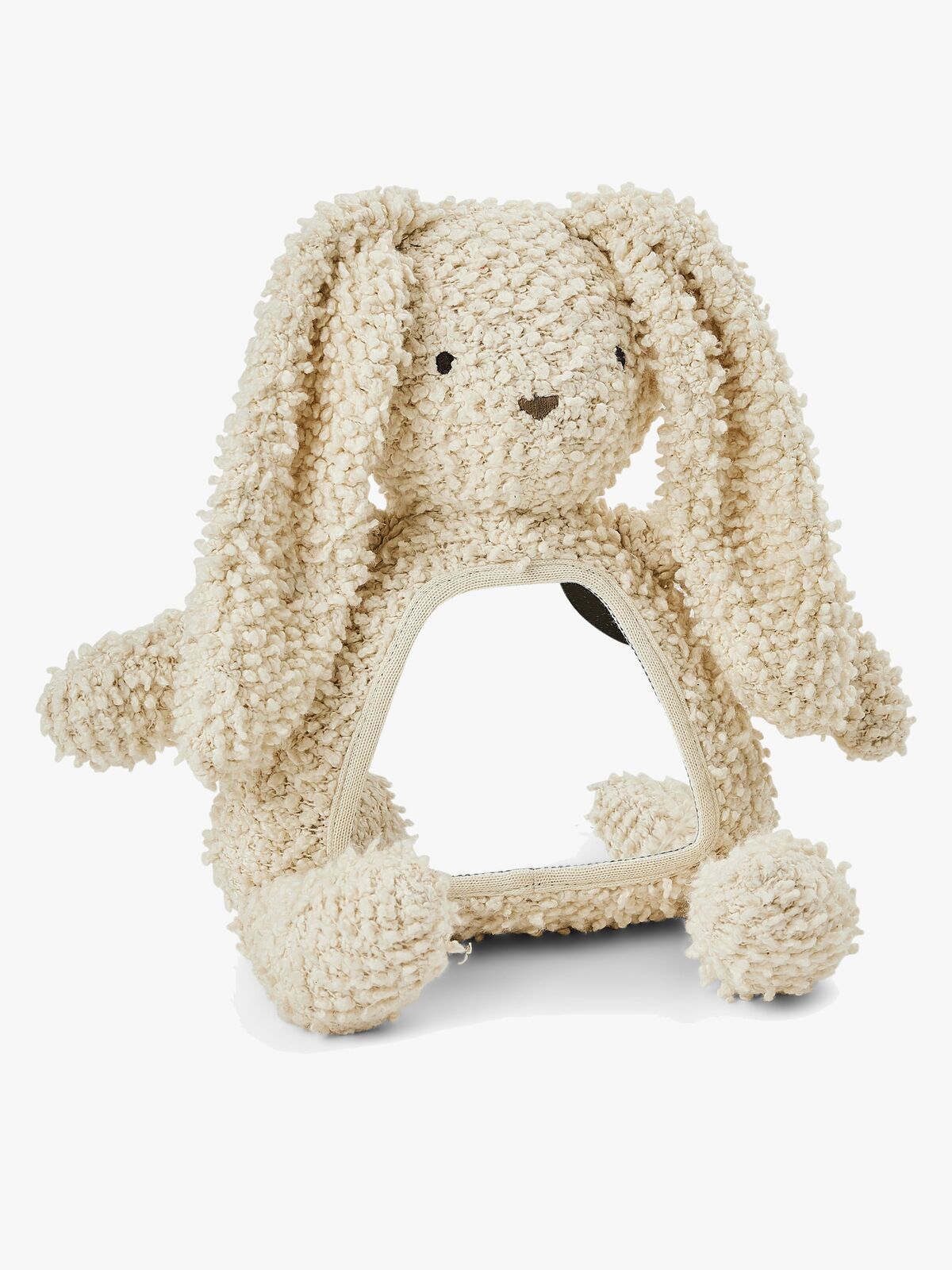 Smallstuff Kanin Aktivitetsleksak med Spegel, Off White Bouclé