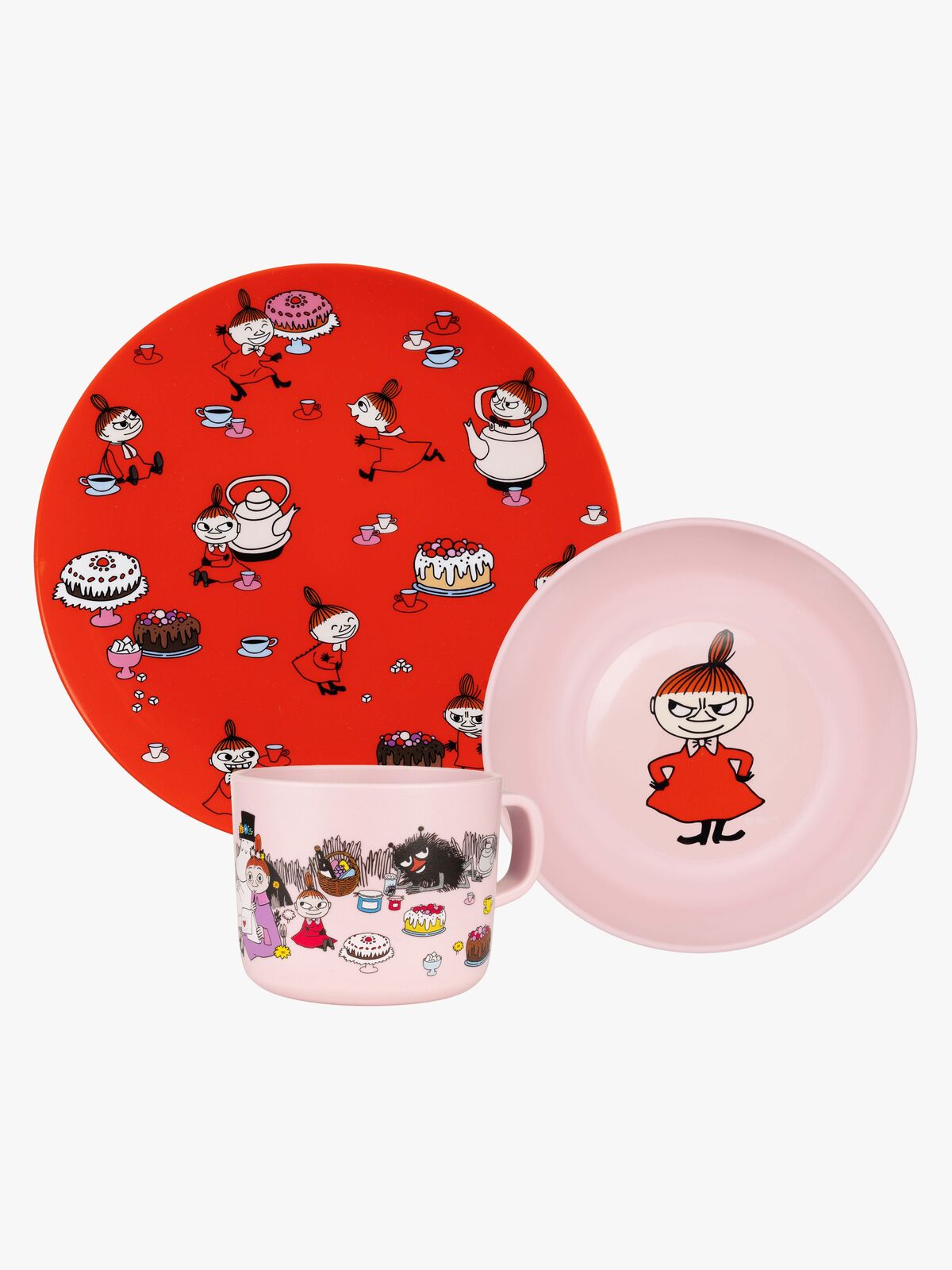 Mumin Lilla My Matset 3 Delar