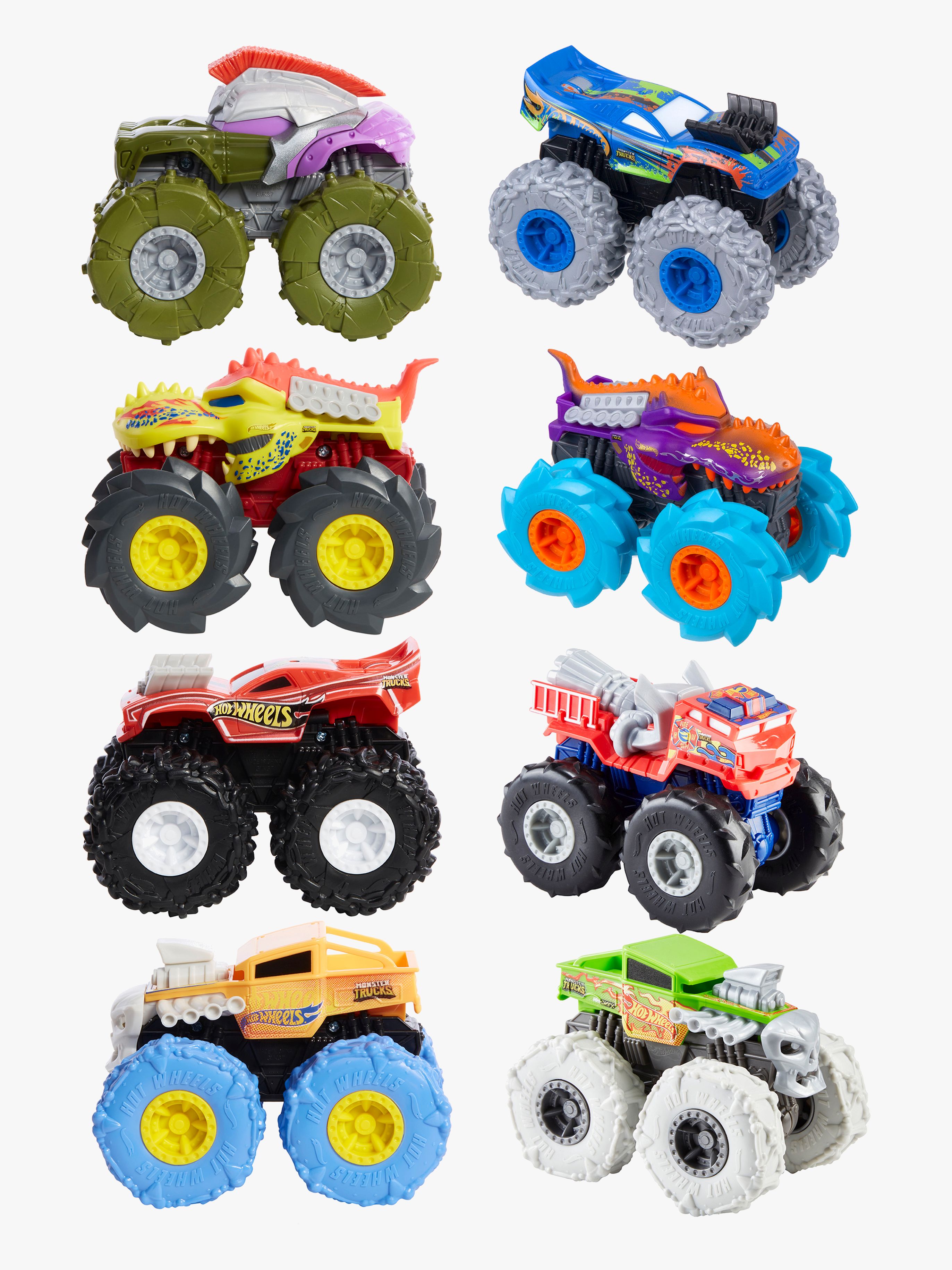 HotWheels Monstertruck 1:43 Rev Tredz Blandad