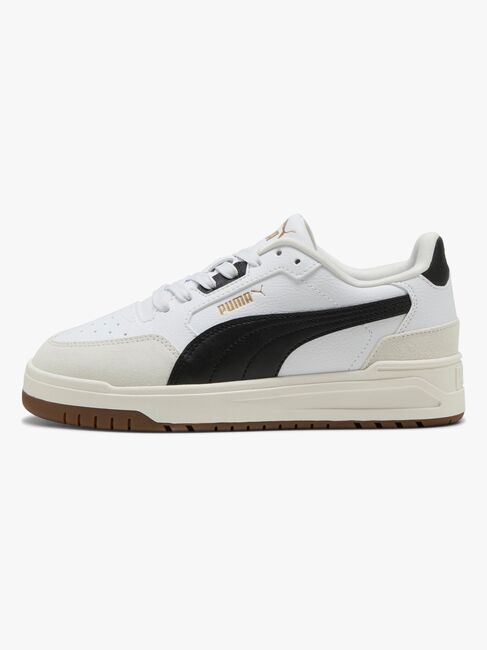 Puma Shuffle Downtown Lo OG Jr Sneakers, White/Black