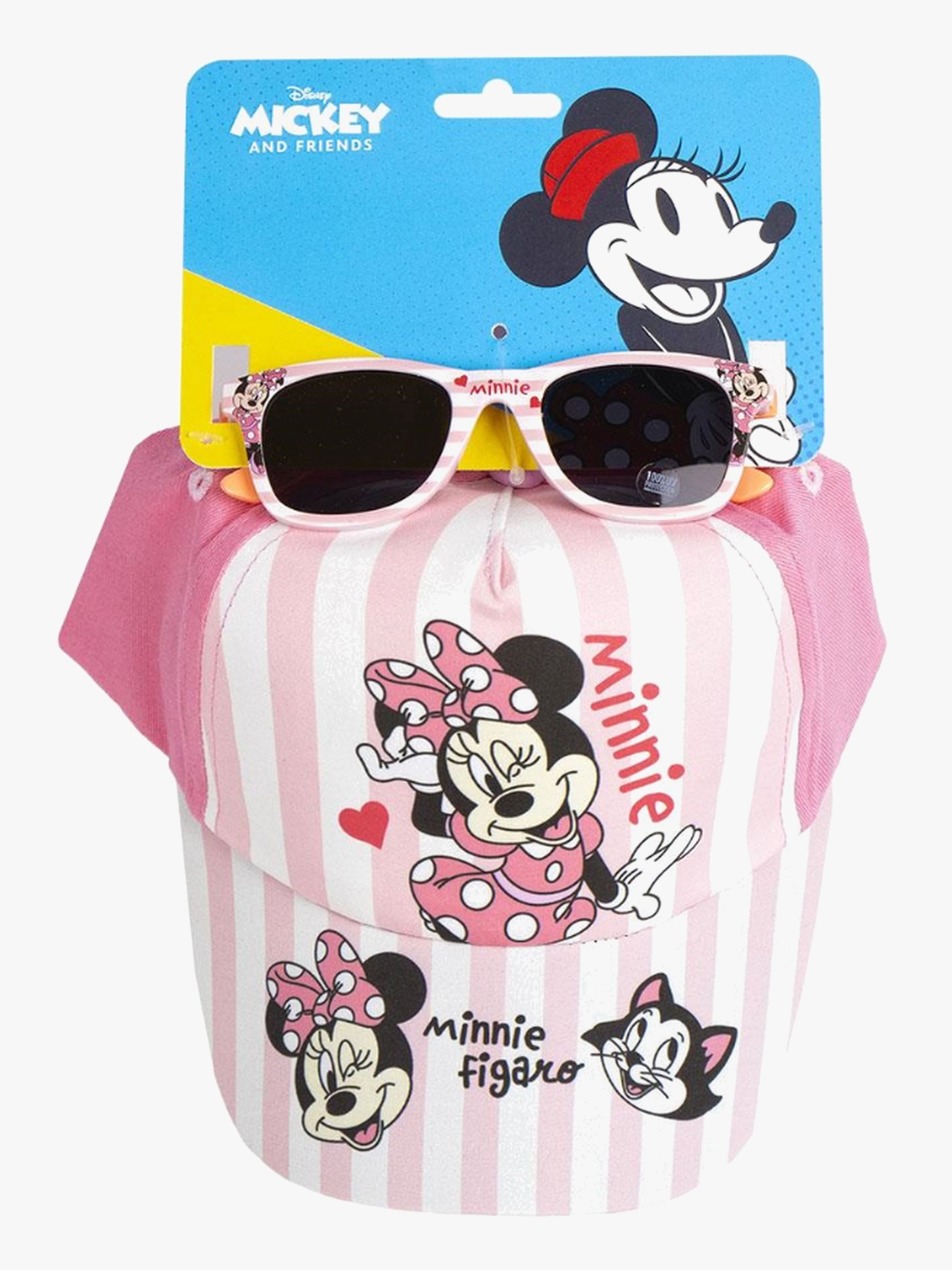 Disney Mimmi Pigg Keps &  Solglasögon, Rosa