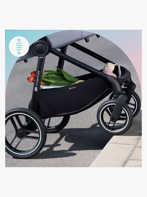 Kinderkraft NEA 2-in-1 Duovagn, Midnight Black