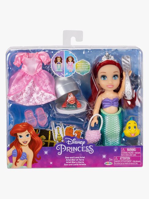 Disney Princess Sea to Land Docka Ariel 15 cm