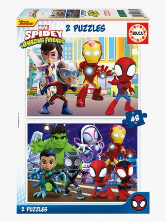 Educa Spidey and His Amazing Friends Pussel 2x48 Bitar