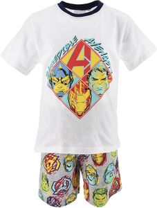 Marvel Avengers Classic Pyjamas, Vit