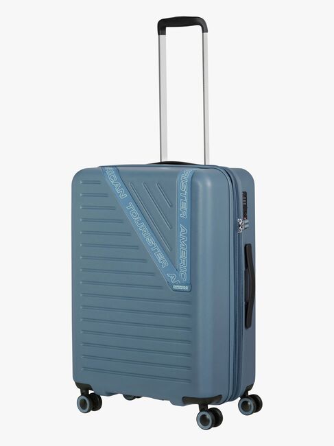 American Tourister Dynabelt Spinner Resväska 68L, Rainstorm Blue