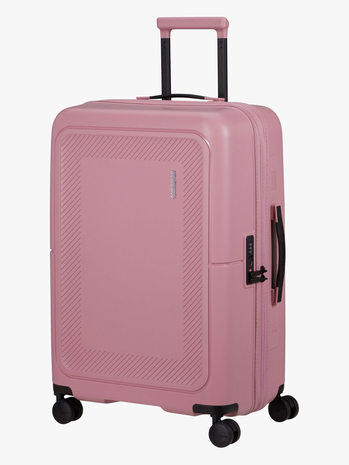 American Tourister Dashpop Spinner Resväska 76-84L, Lilas Pink