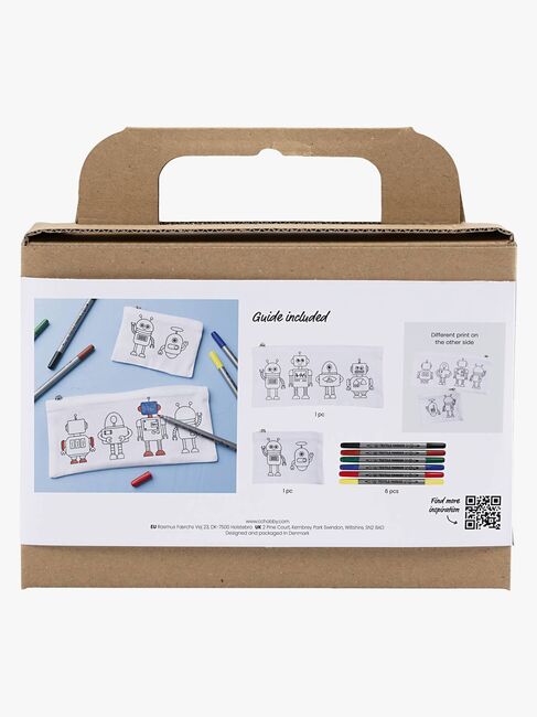 Creativ Company DIY Pysselset Textilmålning Robot