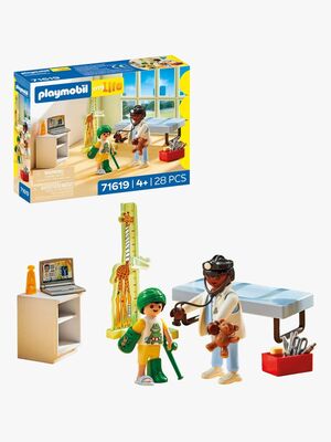 Playmobil City Action 71619 Lastenlääkäri Ja Nallekarhu