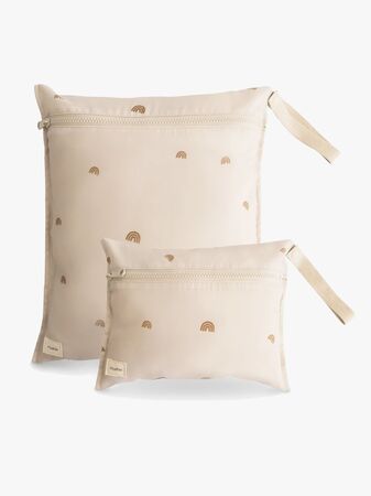 Mushie  Vattentät Wet Bag 2-Pack, Rainbow