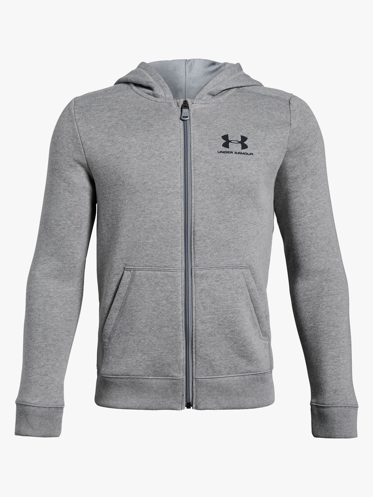 Under Armour Cotton Fleece Tröja, Steel