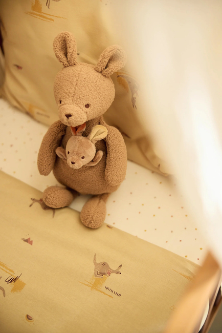 Jollein Dra-på-lakan 60x120, Kangaroots