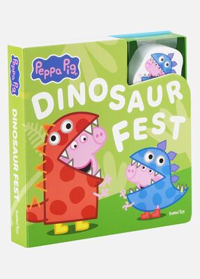 Gurli Gris Bog med Træfigurer - Dinosaurfest