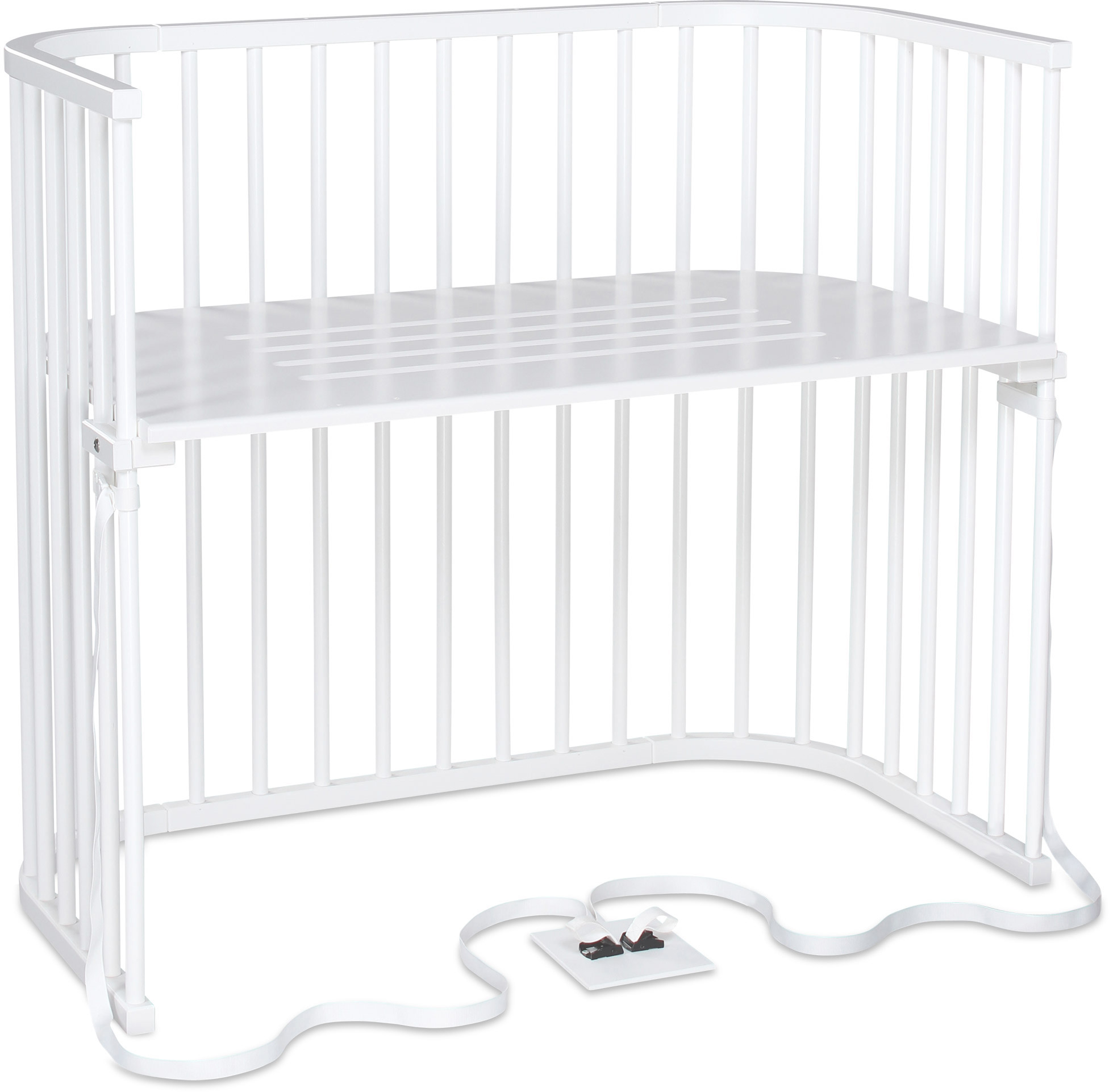 Babybay Boxspring XXL Co-Sleeper Bedside Crib White