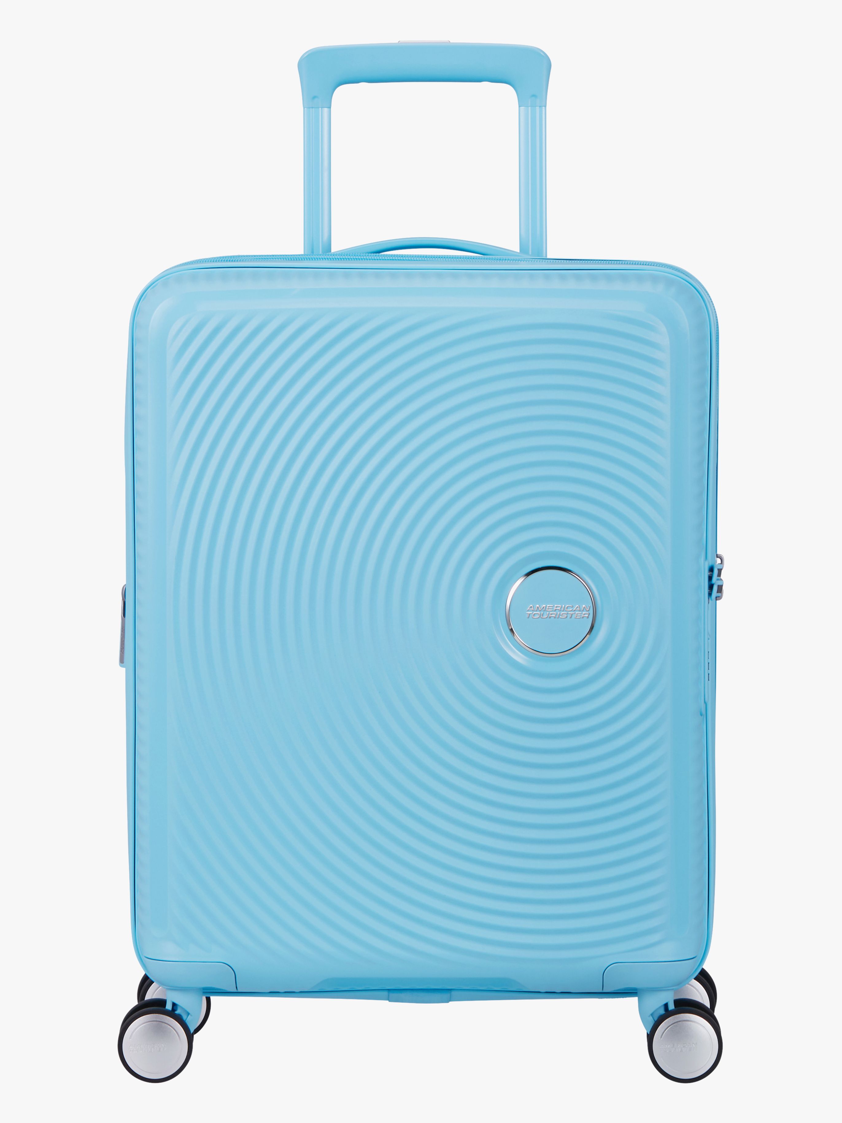 American Tourister Soundbox Spinner Resväska 35,5-41L, Blueberry Fizz