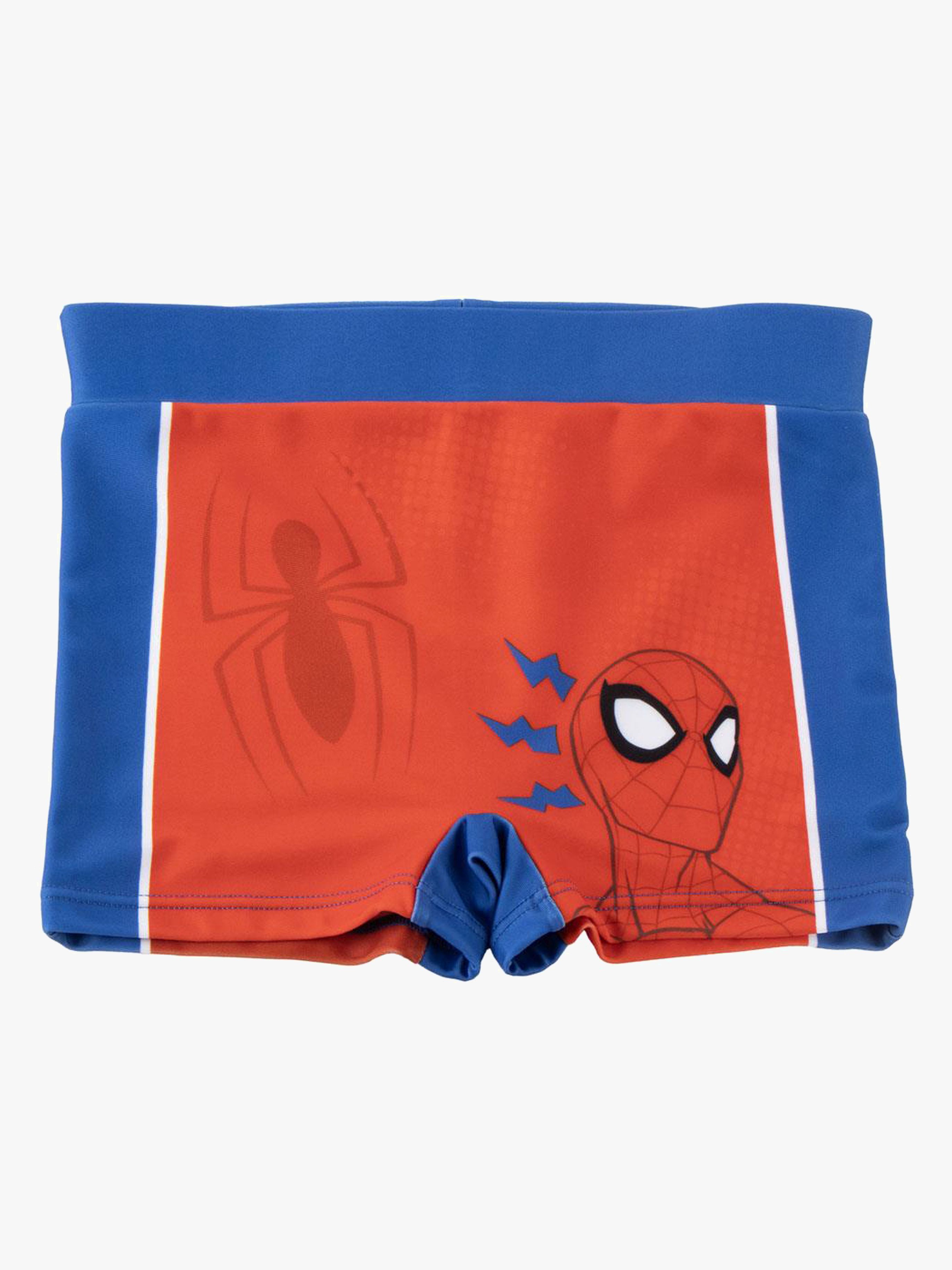 Marvel Spider-Man Badbyxa, Röd, 104-110