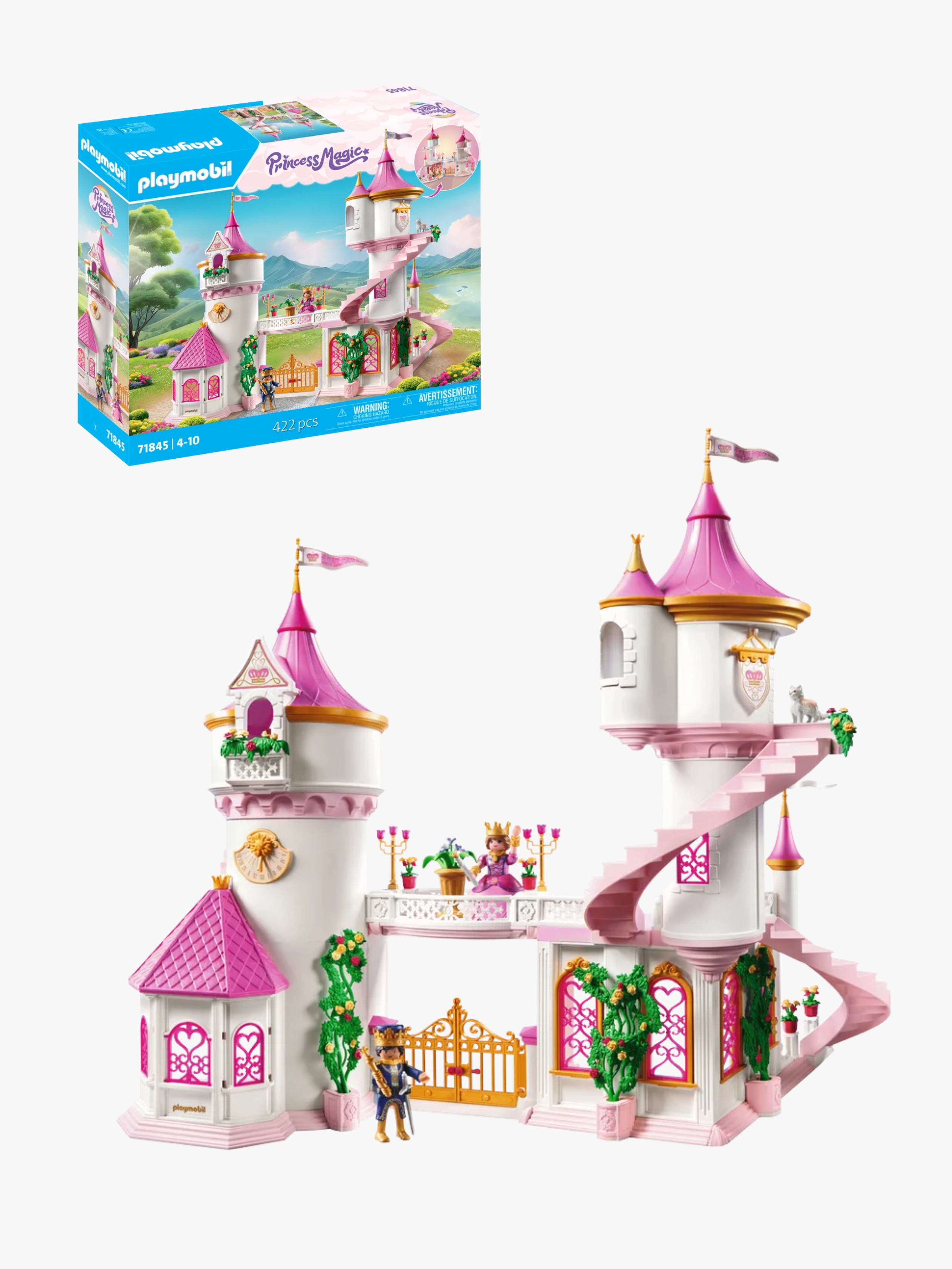 Playmobil Princess 71845 Prinsessslott Med Kungapar
