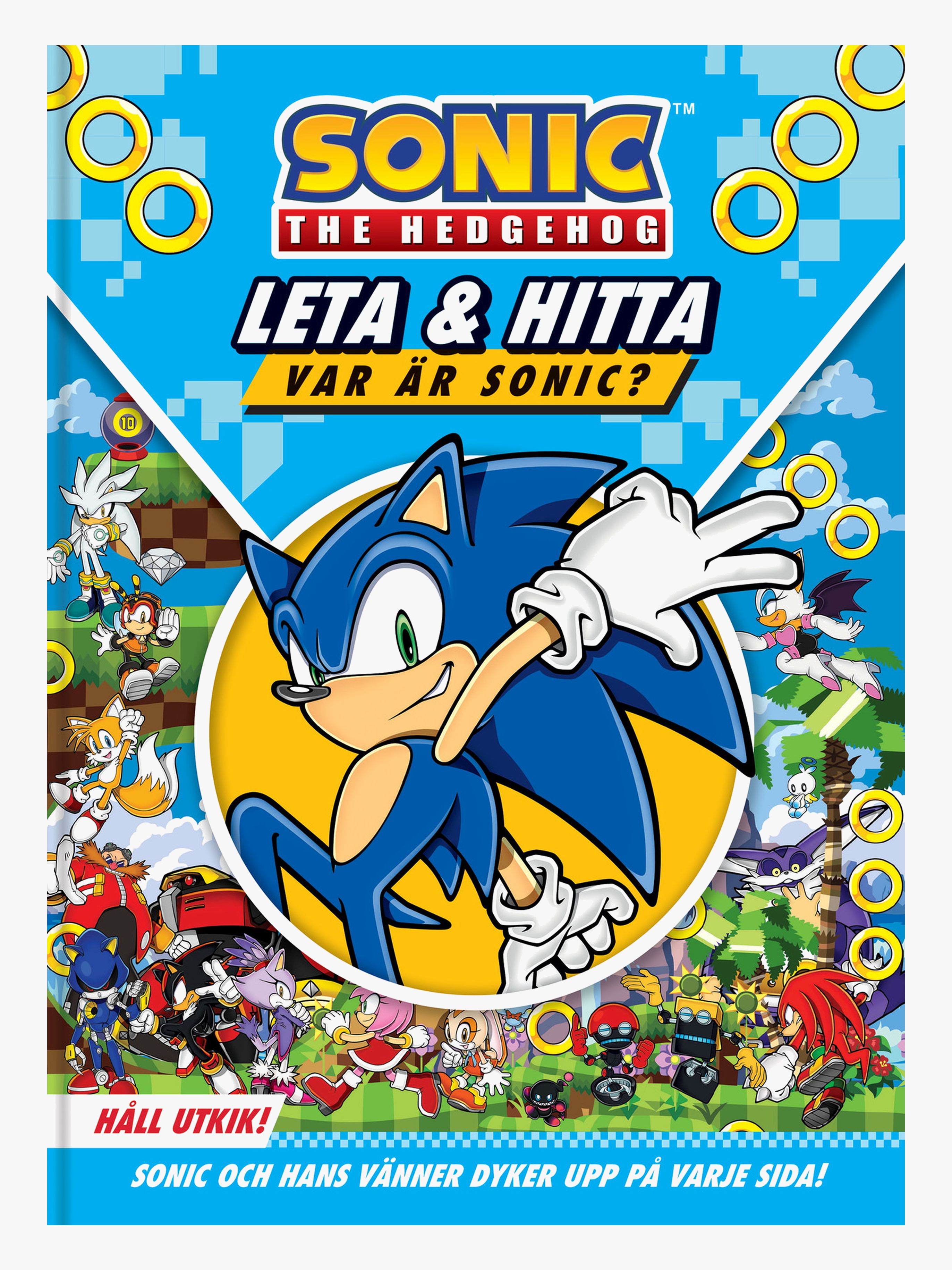 Egmont Kärnan Sonic The Hedgehog Barnbok Leta &  Hitta