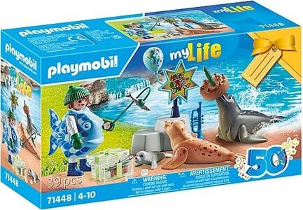 Playmobil 71448 My Life Byggsats Djurmatning