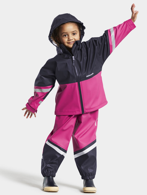 Didriksons Waterman Regnställ, Plastic Pink