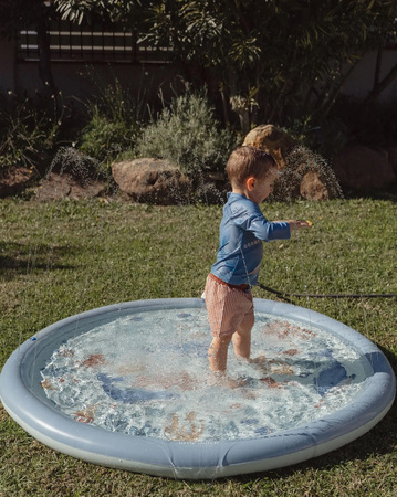Little Dutch Ocean World Sprinklermatta, Blue