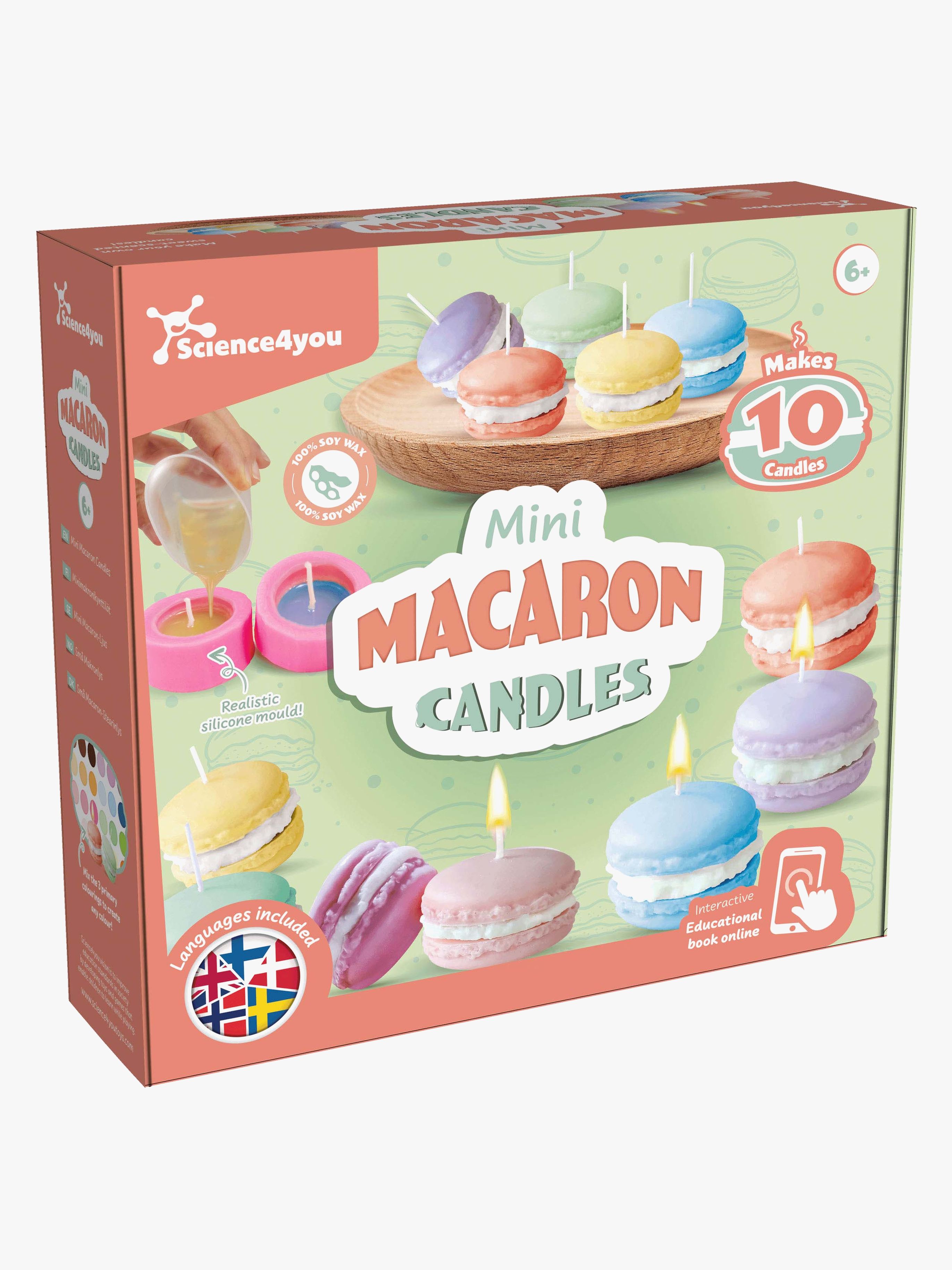 Science4you Pysselset Mini Macaron Ljus