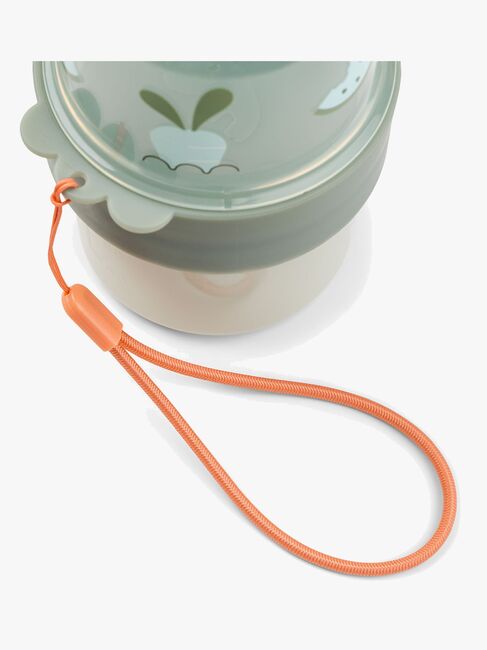 Done By Deer Birdee To Go Two-Way Snacksbehållare, Green