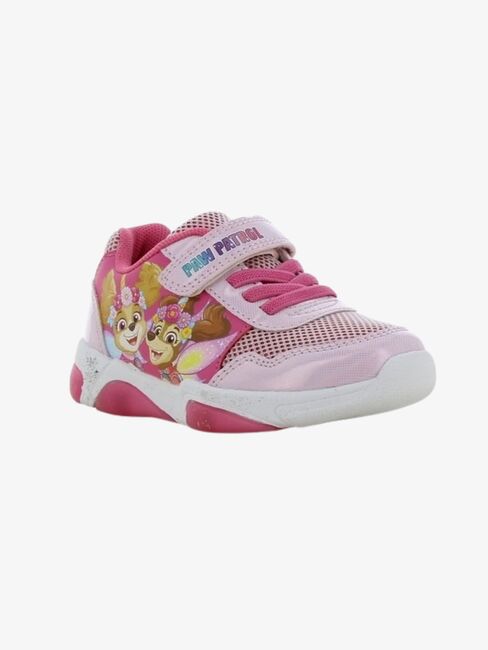 Paw Patrol  Blinkande Sneakers, Light Pink/Fuchsia
