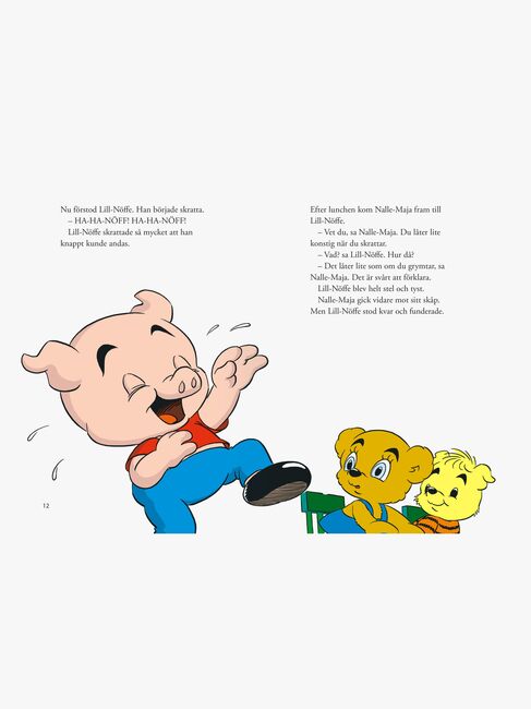 Egmont Kärnan Bamse Sagobok När Lill-Nöffe Slutade Skratta