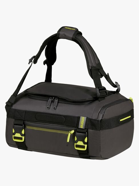 American Tourister Urban Track Duffle Ryggsäck 31L, Black/Lime