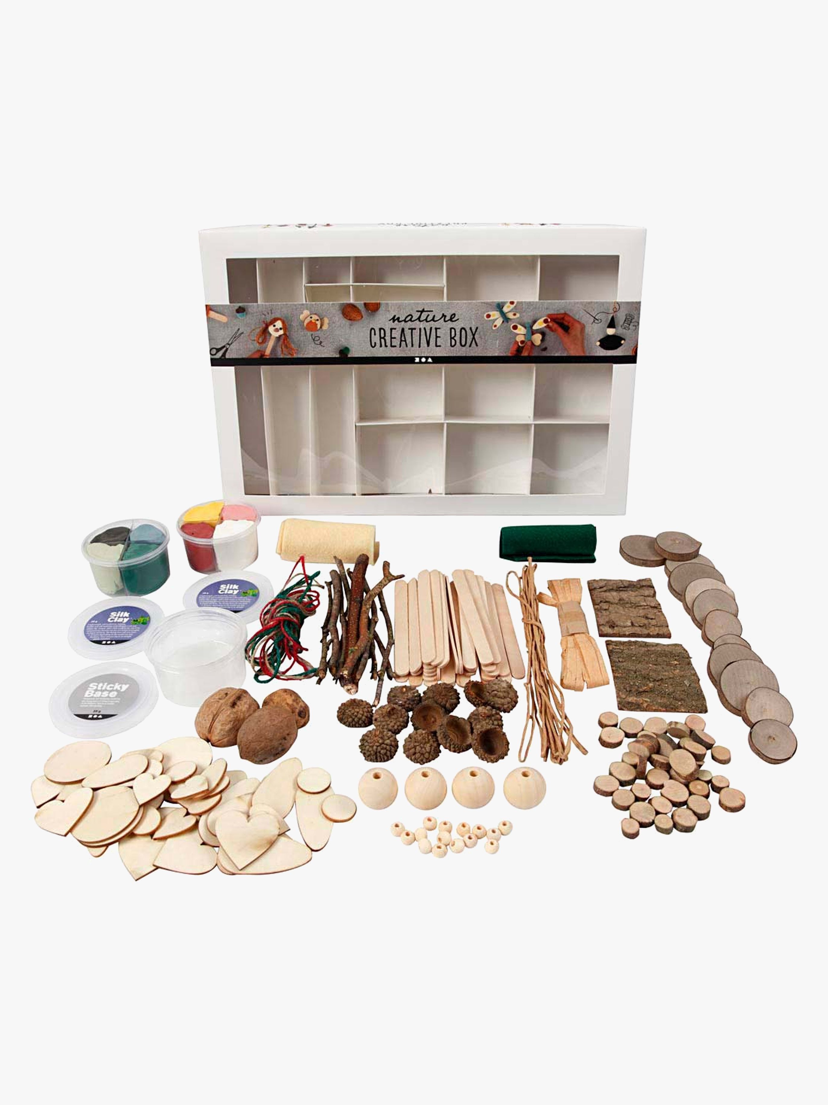 Creativ Company Kreativ Ask Pysselset Natur