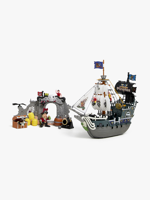 Cloudberry Castle Lekset Piratskeppet och Den Förlorade Ön