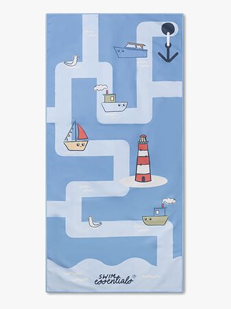 Swim Essentials Seas The Day Badhandduk, Blue