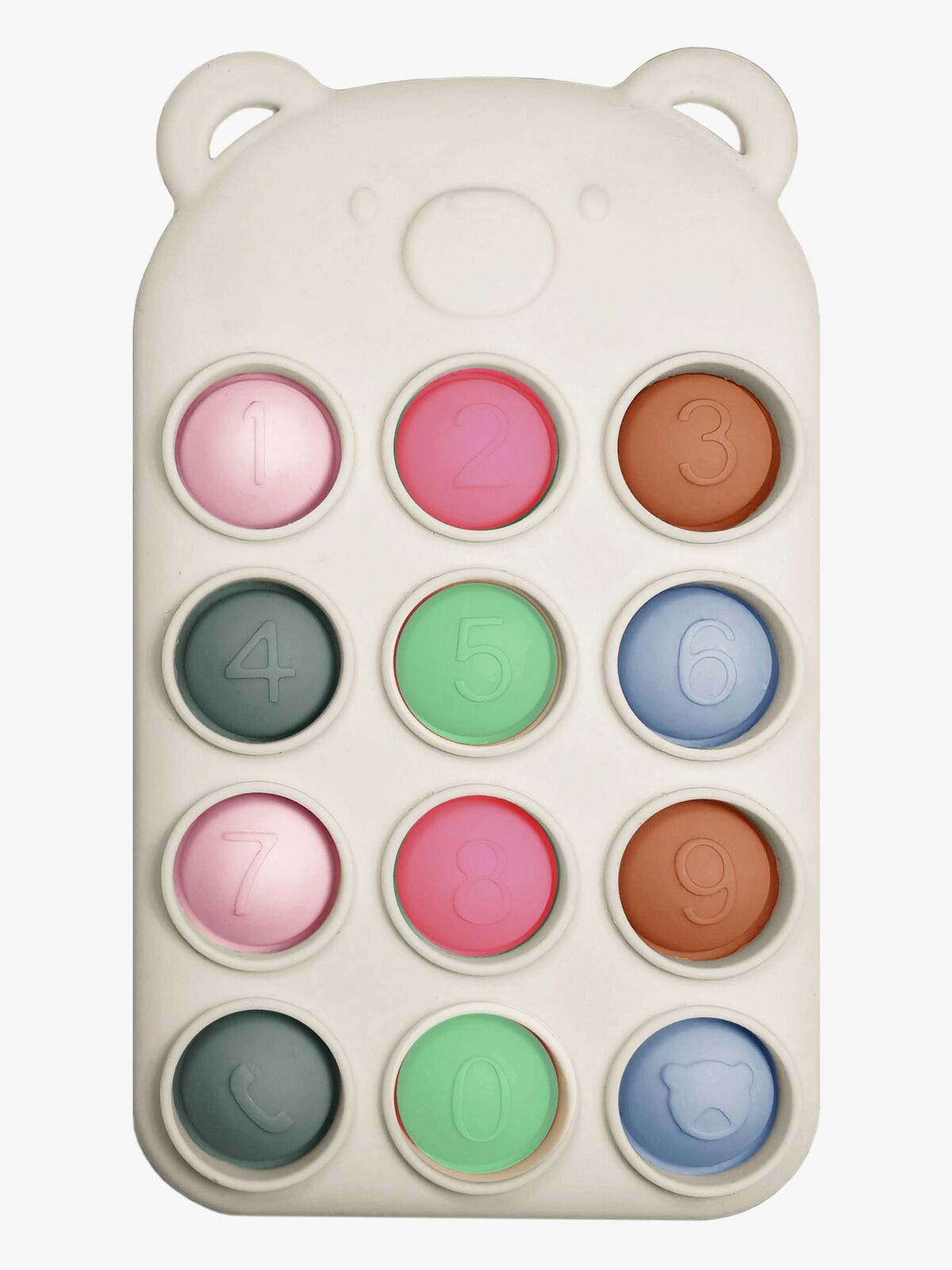 Nattou Soft Silicone Pop-it Remote Bitleksak