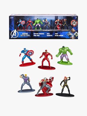 Marvel Figurer Avengers Diorama 6-Pack