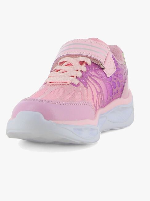Leaf Malmen  Blinkande Sneakers, Lt Violet