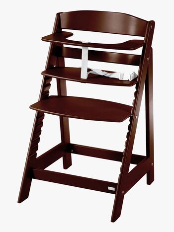 Roba Sit Up Flex Grow-Along Barnmatstol, Brown Stained