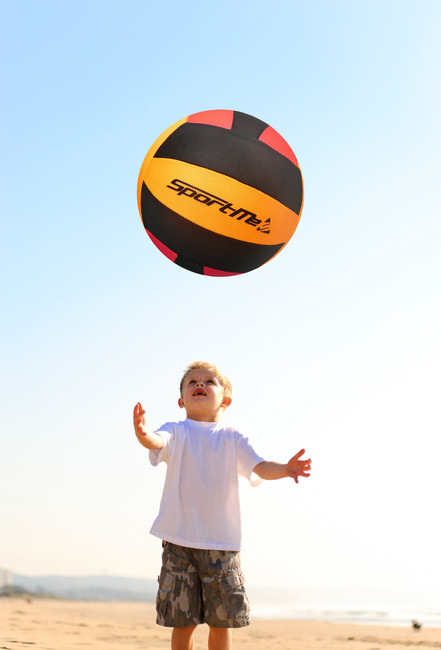 SportMe Jätte Mesh Volleyboll 50 cm, Ljusblå